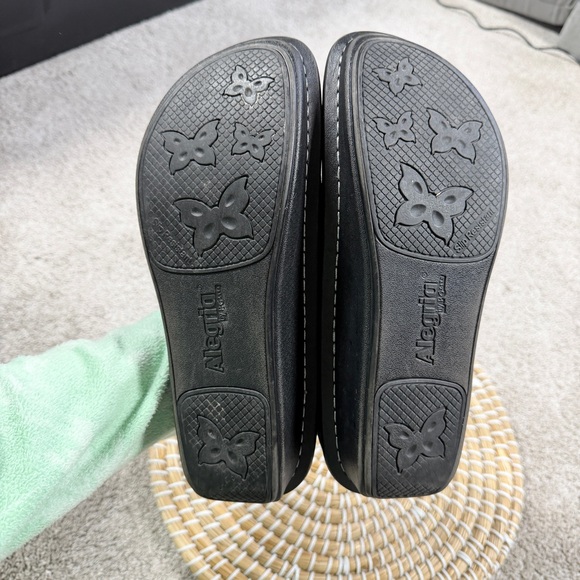 Alegria Dayna 327 Mary Jane Shoes Leather Comfort in Multi Spiro Blues 39/US 9 - Picture 11 of 15